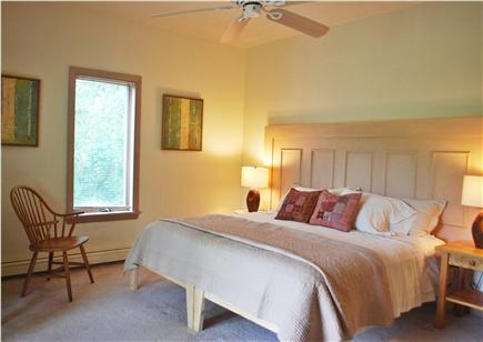 Falmouth, Sippewissett Cape Cod vacation rental - Large twin/king room with french doors to patio garden...