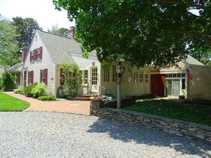 Yarmouth Port Cape Cod vacation rental - Lovely setting- House sits back w/ gardens & gravel driveway