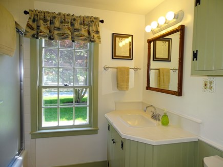 Yarmouth Port Cape Cod vacation rental - First floor bathroom with full tub/shower unit