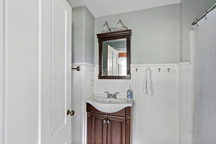Wellfleet Cape Cod vacation rental - Full bathroom with walk in shower on main floor