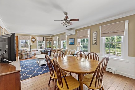 Wellfleet Cape Cod vacation rental - Living area with flat screen and additional seating