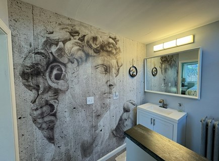 North Truro Cape Cod vacation rental - Sunrise Room bath