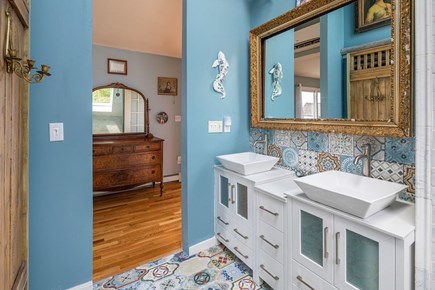 North Truro Cape Cod vacation rental - Master Bathroom