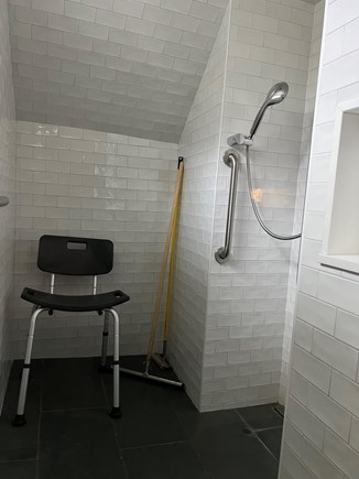 Yarmouth, Bass River Village in South Ya Cape Cod vacation rental - Fourth, all new, walk-in shower off first floor front hallway.