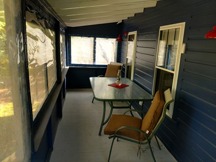East Harwich Lond Pond Cape Cod vacation rental - Screened in porch