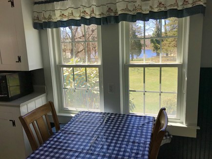 Orleans Walk to Town  Cape Cod vacation rental - Enjoy views of the pond as you eat your breakfast in the kitchen.