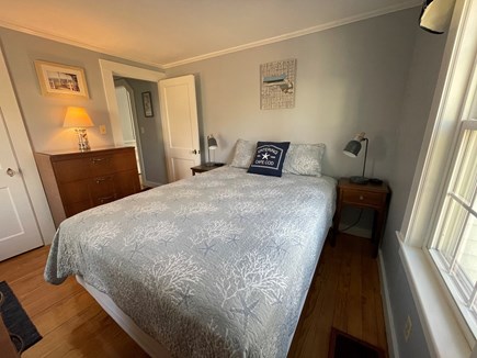 Orleans Walk to Town  Cape Cod vacation rental - Queen bedroom has large dresser and a large closet.