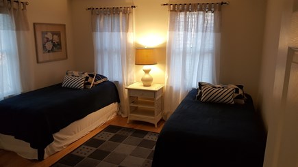 Eastham Cape Cod vacation rental - 1st floor bedroom with 2 twin beds and A/C unit