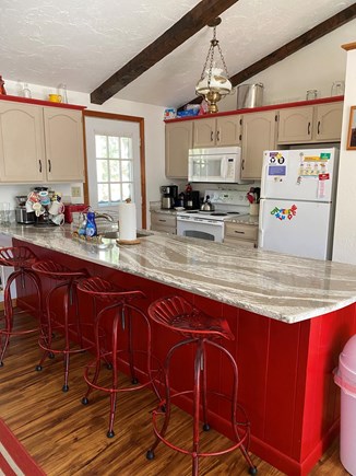 Wellfleet Cape Cod vacation rental - Kitchen with quartz counter tops