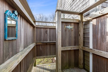 Orleans Cape Cod vacation rental - Enclosed outdoor shower