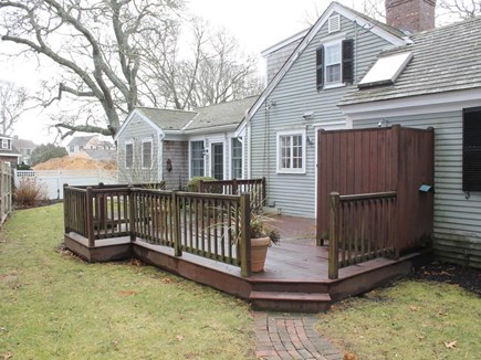 Harwich Port Cape Cod vacation rental - Back of House with Deck