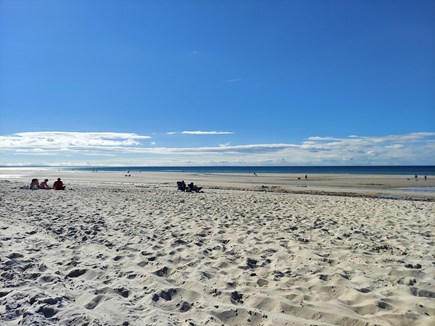 Dennis Village Cape Cod vacation rental - Mayflower Beach is Paradise when the Tide is Out!