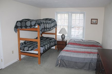 Eastham, Coast Guard - 3947 Cape Cod vacation rental - Bedroom with bunk and queen