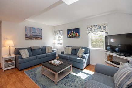 Falmouth Cape Cod vacation rental - Living Room with Sofabed and TV