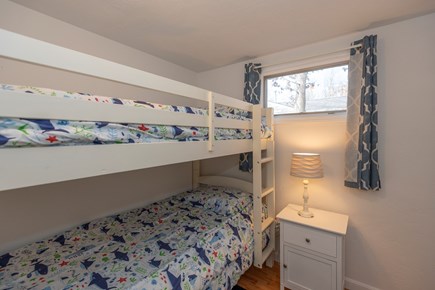Falmouth Cape Cod vacation rental - First Floor Bedroom with Twin Bunk Beds