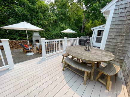 Brewster Cape Cod vacation rental - Deck or patio -- plenty of good seats available.