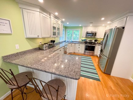 Brewster Cape Cod vacation rental - Kitchen is big, bright and fully equipped