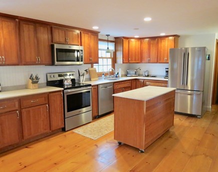 Brewster Cape Cod vacation rental - Big Kitchen, loads of counter space.