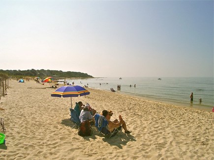 Brewster Cape Cod vacation rental - Beach looking west