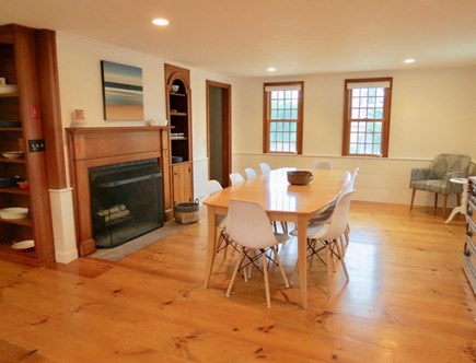 Brewster Cape Cod vacation rental - Another angle of the dining area.