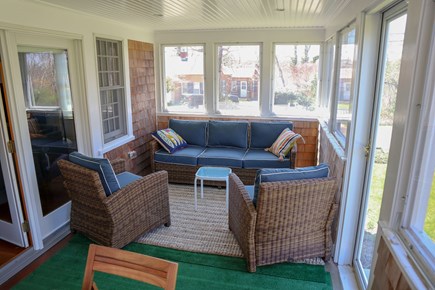 Brewster Cape Cod vacation rental - Screened porch to play family games and relax out of the sun