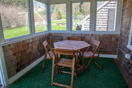 Brewster Cape Cod vacation rental - Another view of the screened porch