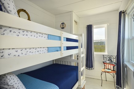 East Sandwich Cape Cod vacation rental - Bedroom 3 with bunk beds.