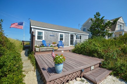 East Sandwich Cape Cod vacation rental - True Cape Cod cottage with plenty of outdoor space on both sides.
