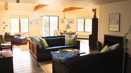 Truro Cape Cod vacation rental - Living Room