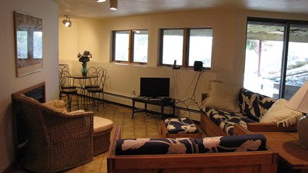 Truro Cape Cod vacation rental - Lower Level Family Room