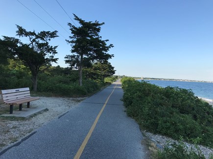 Woods Hole Cape Cod vacation rental - This ten mile bikeway is steps from our house.