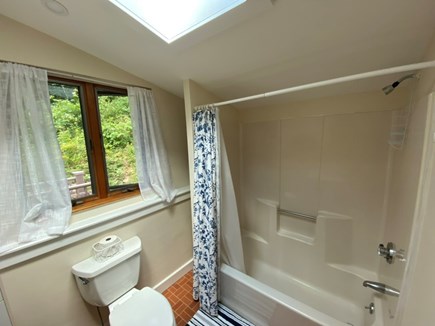 Woods Hole Cape Cod vacation rental - Second floor bathroom with tub