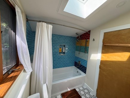 Woods Hole Cape Cod vacation rental - Second floor shower/tub