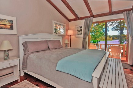 Orleans Cape Cod vacation rental - Primary Bedroom w/king & private deck