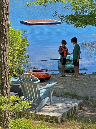 Orleans Cape Cod vacation rental - Lakefront with float