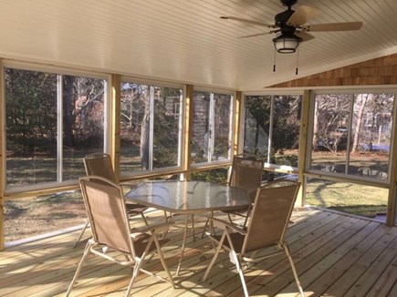 Eastham Cape Cod vacation rental - Screened porch - inside