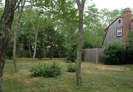 Eastham Cape Cod vacation rental - Side yard