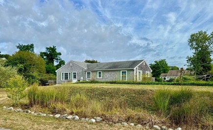 Orleans Cape Cod vacation rental - Back of duplex from Seabreeze Lane