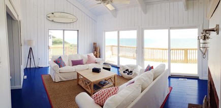 Dennis Cape Cod vacation rental - Walls of glass looking at the ocean