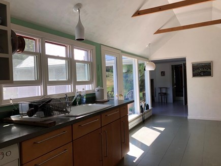 Wellfleet Cape Cod vacation rental - The kitchen.