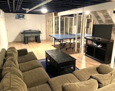 Eastham Cape Cod vacation rental - Finished basement Ping Pong Bumper pool, Shuffle board Rod hockey