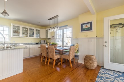 Dennis, Mayflower Beach Cape Cod vacation rental - Dining table in kitchen