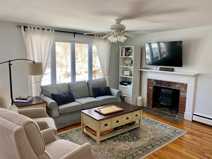 Hyannis Cape Cod vacation rental - Living room with TV and games
