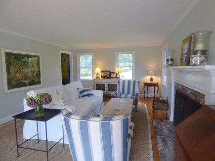 South Orleans on Pleasant Bay Cape Cod vacation rental - Main House Living Room