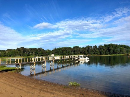 South Orleans on Pleasant Bay Cape Cod vacation rental - Private Association Dock and Beach on Quanset Pond, Pleasant Bay