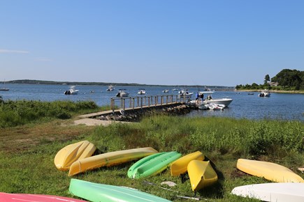 Pocasset Cape Cod vacation rental - View of the dock