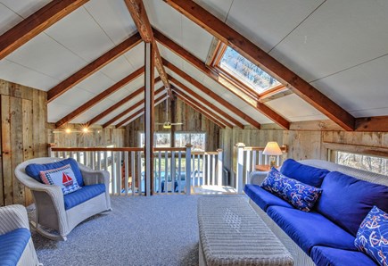 Pocasset Cape Cod vacation rental - Loft area / Den.