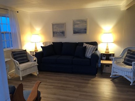 Dennis Cape Cod vacation rental - Comfortable sitting room while looking at the water!