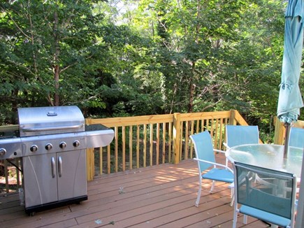Eastham Cape Cod vacation rental - Back Deck
