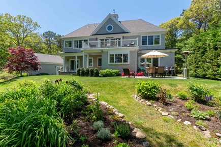East Falmouth Cape Cod vacation rental - Rear of the home